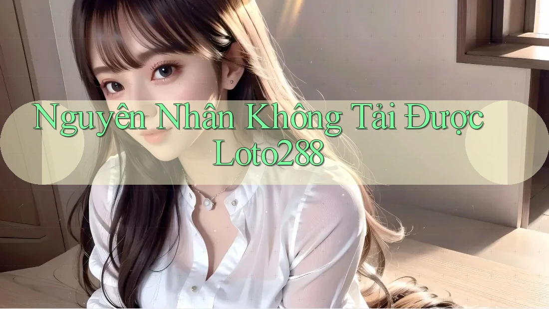 Nguyên Nhân Không Tải Được Loto288 Nguyên Nhân Không Tải Được Loto288