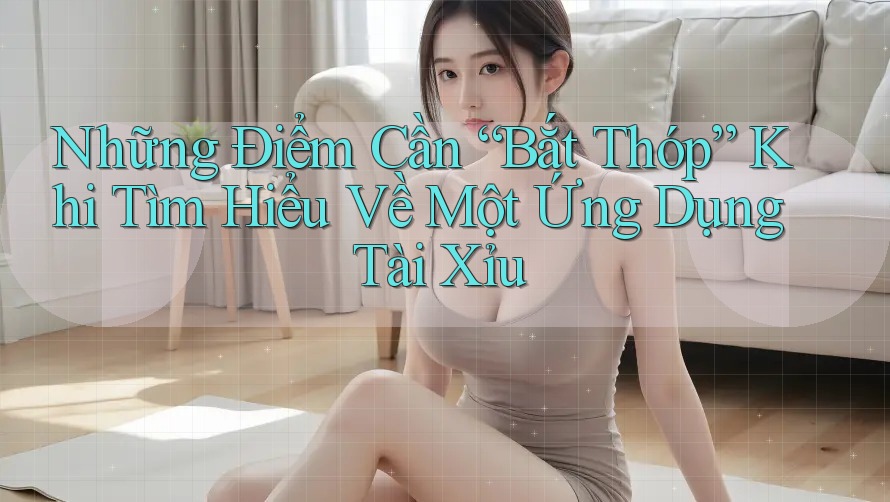Những Điểm Cần “Bắt Thóp” Khi Tìm Hiểu Về Một Ứng Dụng Tài Xỉu