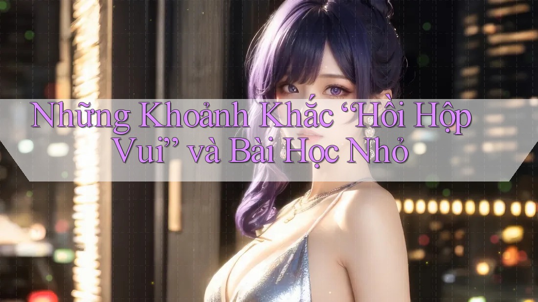 Những Khoảnh Khắc “Hồi Hộp Vui” và Bài Học Nhỏ Những Khoảnh Khắc “Hồi Hộp Vui” và Bài Học Nhỏ