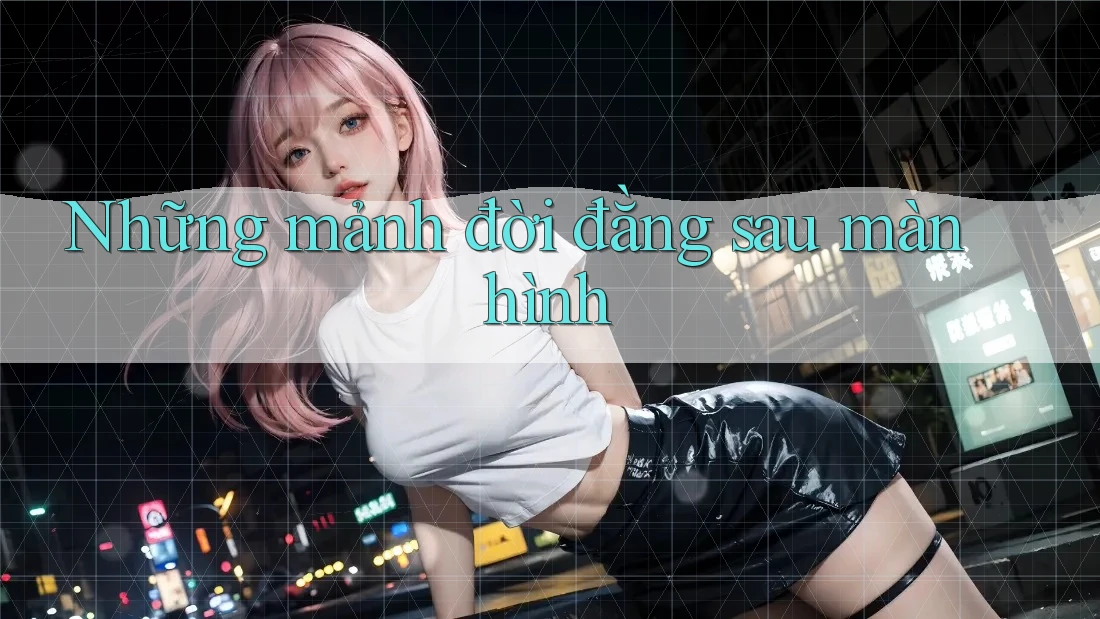 Những mảnh đời đằng sau màn hình