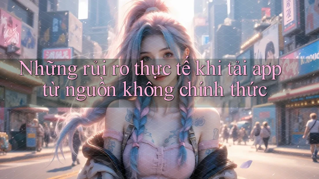 Những rủi ro thực tế khi tải app từ nguồn không chính thức