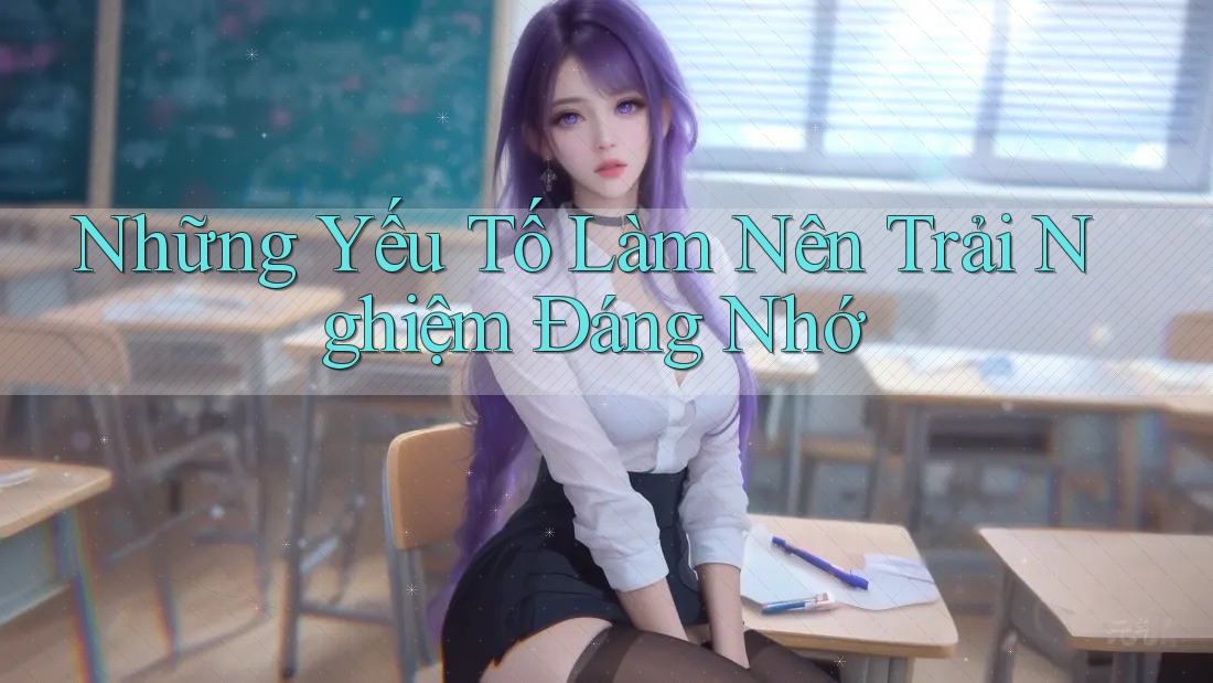 Những Yếu Tố Làm Nên Trải Nghiệm Đáng Nhớ