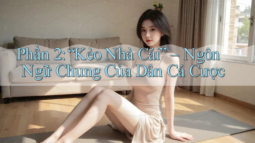 Phần 2: “Kèo Nhà Cái” – Ngôn Ngữ Chung Của Dân Cá Cược