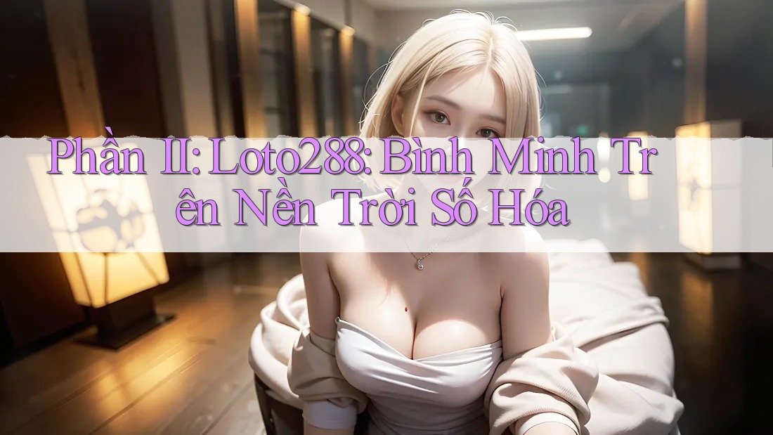 Phần II: Loto288: Bình Minh Trên Nền Trời Số Hóa