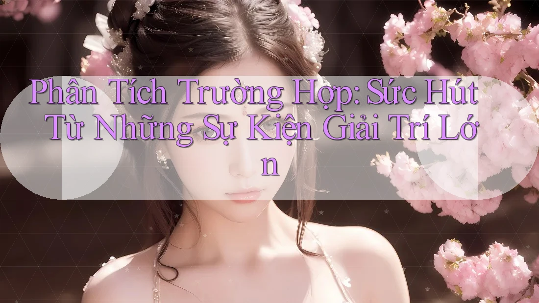 Phân Tích Trường Hợp: Sức Hút Từ Những Sự Kiện Giải Trí Lớn