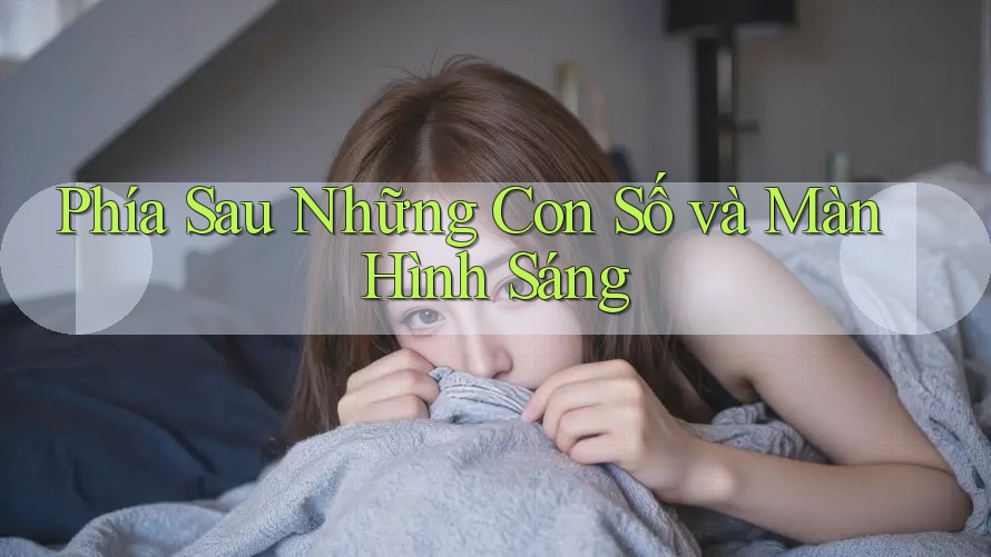 Phía Sau Những Con Số và Màn Hình Sáng Phía Sau Những Con Số và Màn Hình Sáng