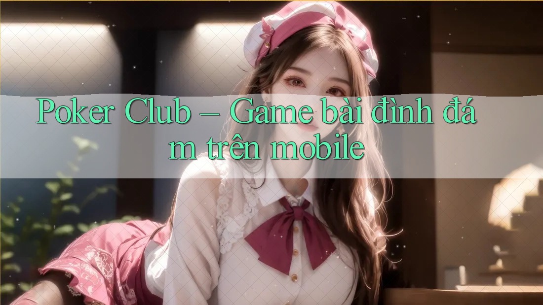 Poker Club – Game bài đình đám trên mobile