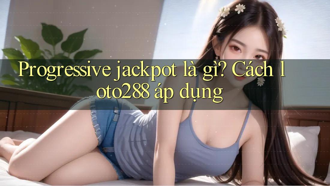 Progressive jackpot là gì? Cách loto288 áp dụng