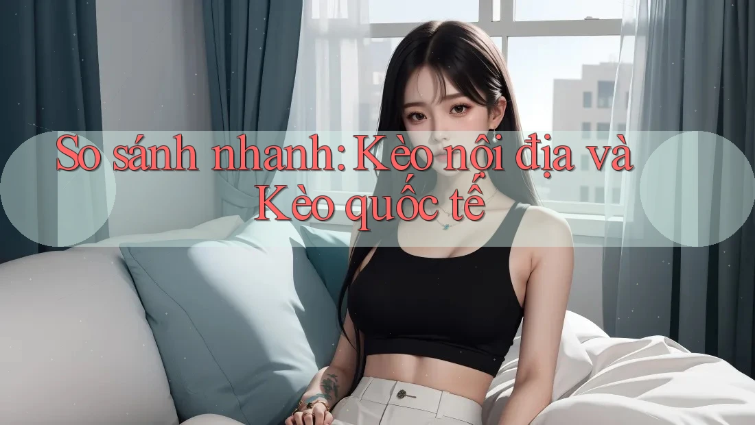 So sánh nhanh: Kèo nội địa và Kèo quốc tế