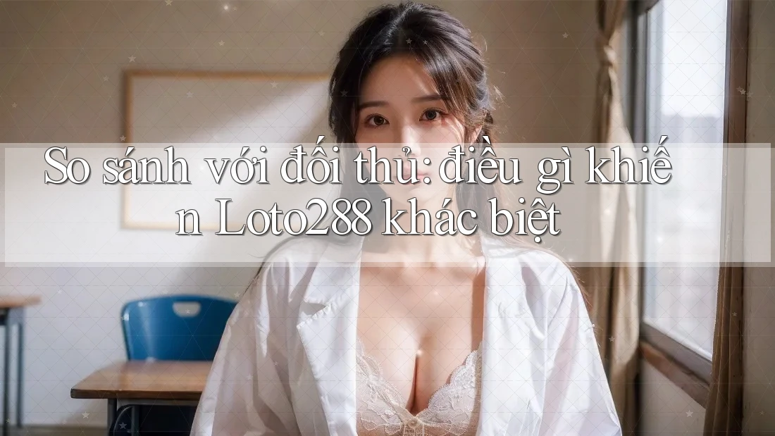 So sánh với đối thủ: điều gì khiến Loto288 khác biệt