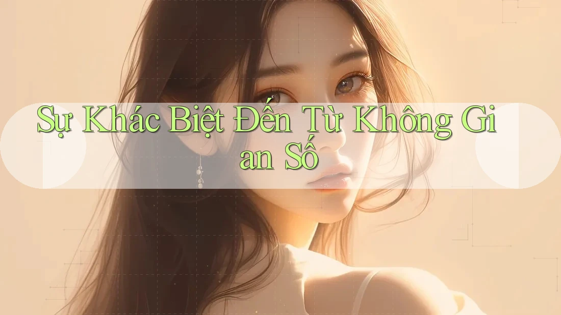 Sự Khác Biệt Đến Từ Không Gian Số