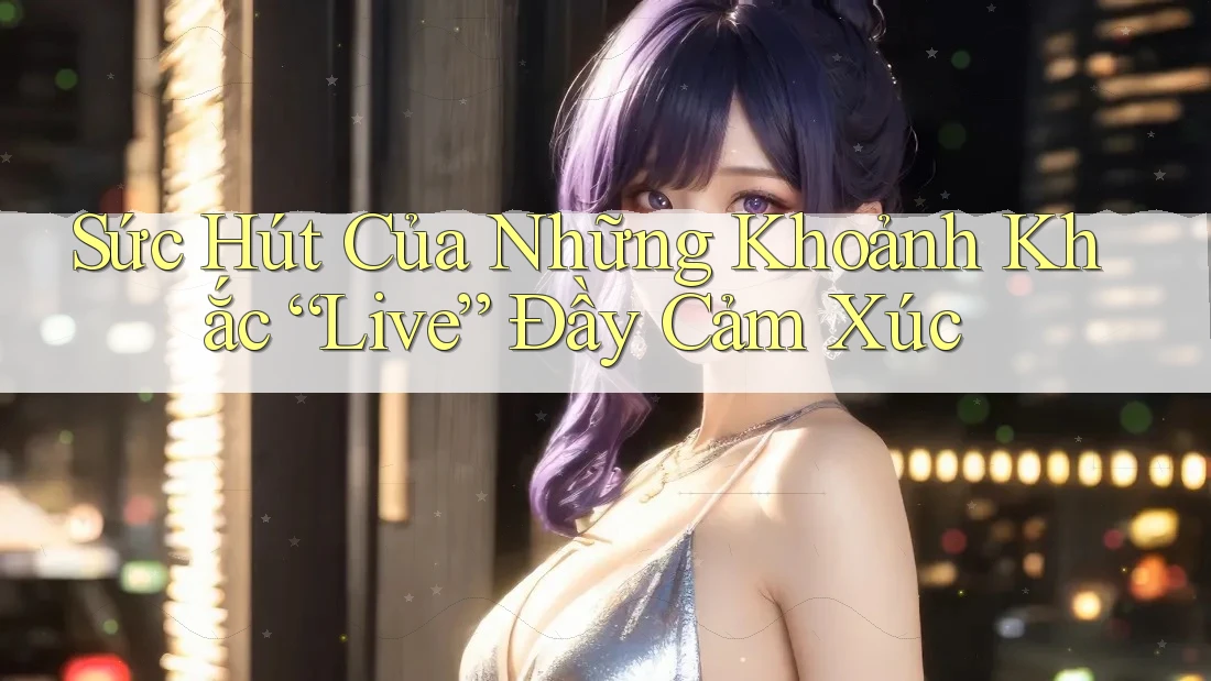 Sức Hút Của Những Khoảnh Khắc “Live” Đầy Cảm Xúc