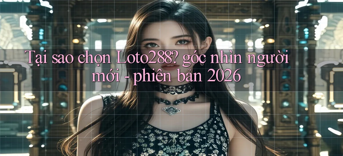 Tại sao chọn Loto288 góc nhìn người mới   phiên bản 2026
