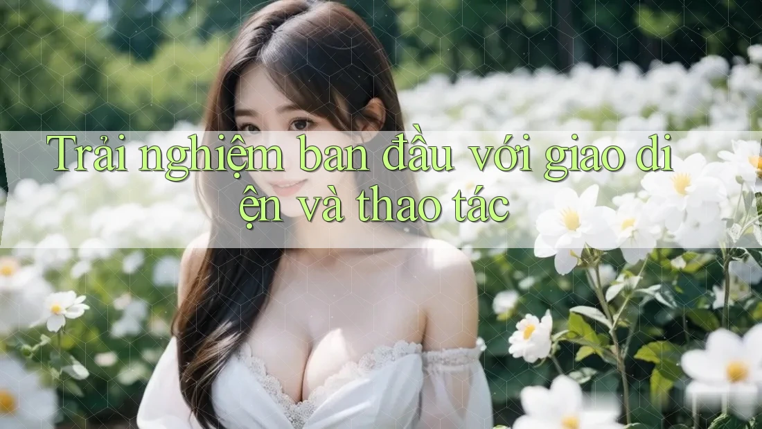 Trải nghiệm ban đầu với giao diện và thao tác