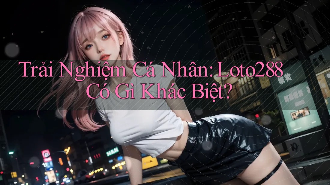 Trải Nghiệm Cá Nhân: Loto288 Có Gì Khác Biệt?
