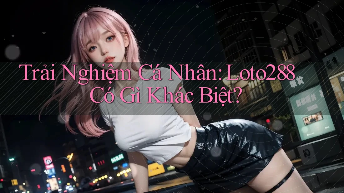 Trải Nghiệm Cá Nhân: Loto288 Có Gì Khác Biệt?