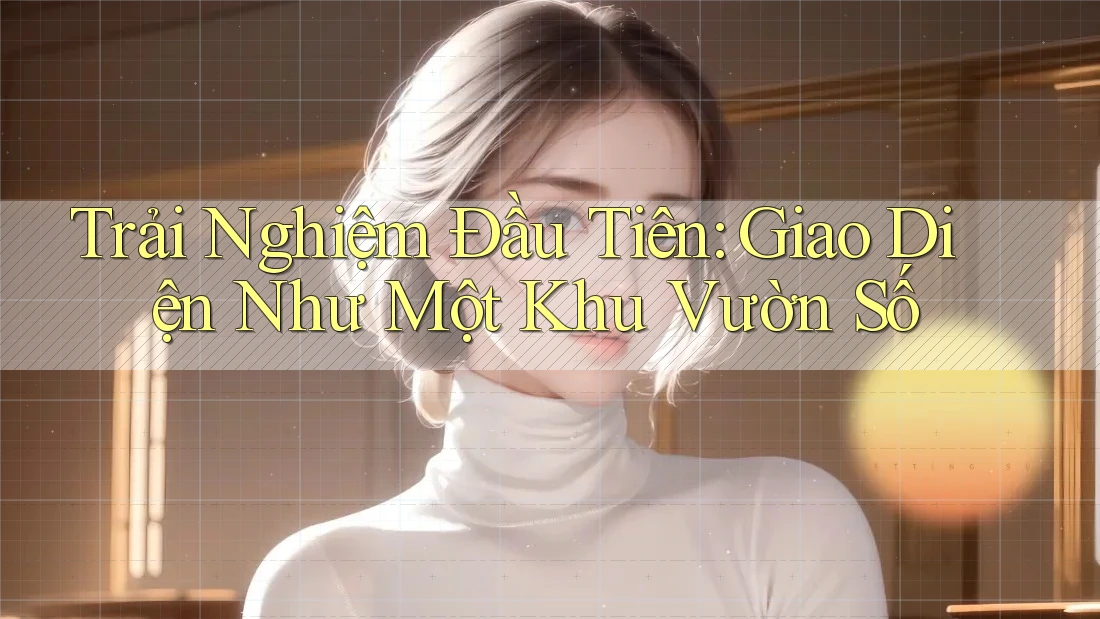 Trải Nghiệm Đầu Tiên: Giao Diện Như Một Khu Vườn Số