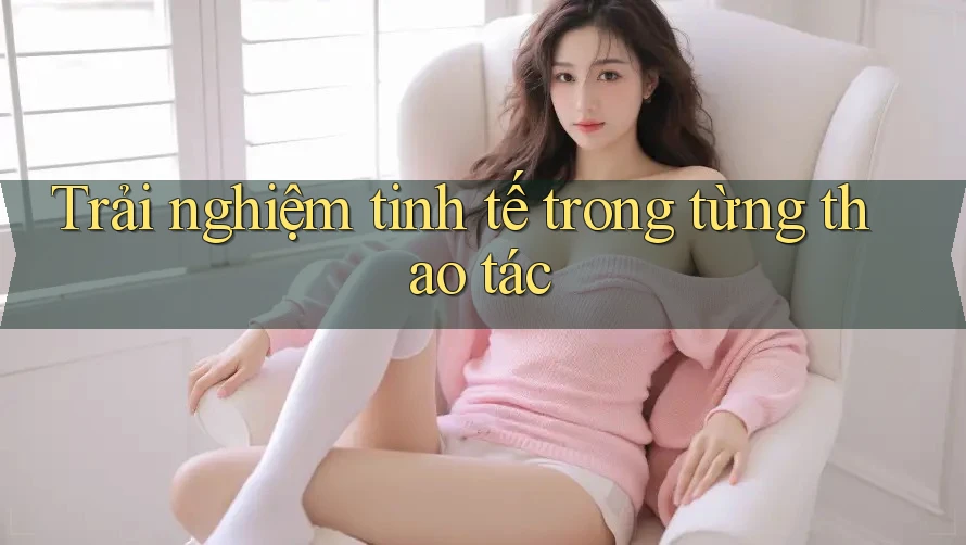 Trải nghiệm tinh tế trong từng thao tác