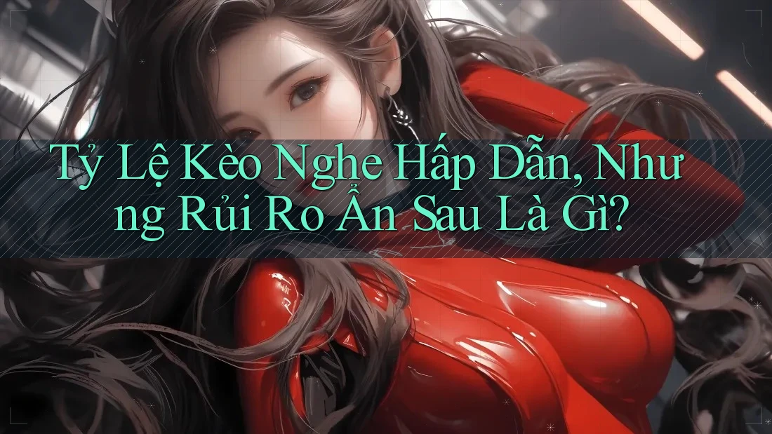 Tỷ Lệ Kèo Nghe Hấp Dẫn, Nhưng Rủi Ro Ẩn Sau Là Gì? Tỷ Lệ Kèo Nghe Hấp Dẫn, Nhưng Rủi Ro Ẩn Sau Là Gì?