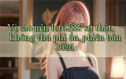 Vì sao nên loto288 sự thật, không thu phí ẩn, phiên bản 2026