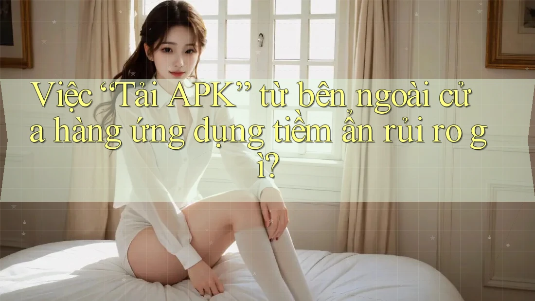 Việc “Tải APK” từ bên ngoài cửa hàng ứng dụng tiềm ẩn rủi ro gì?